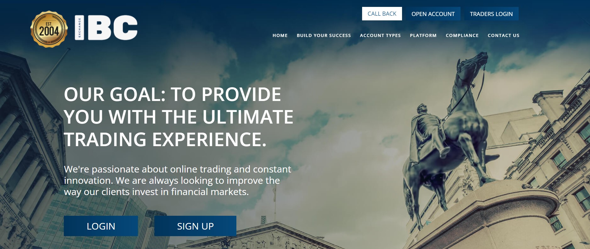 IBC Exchange website