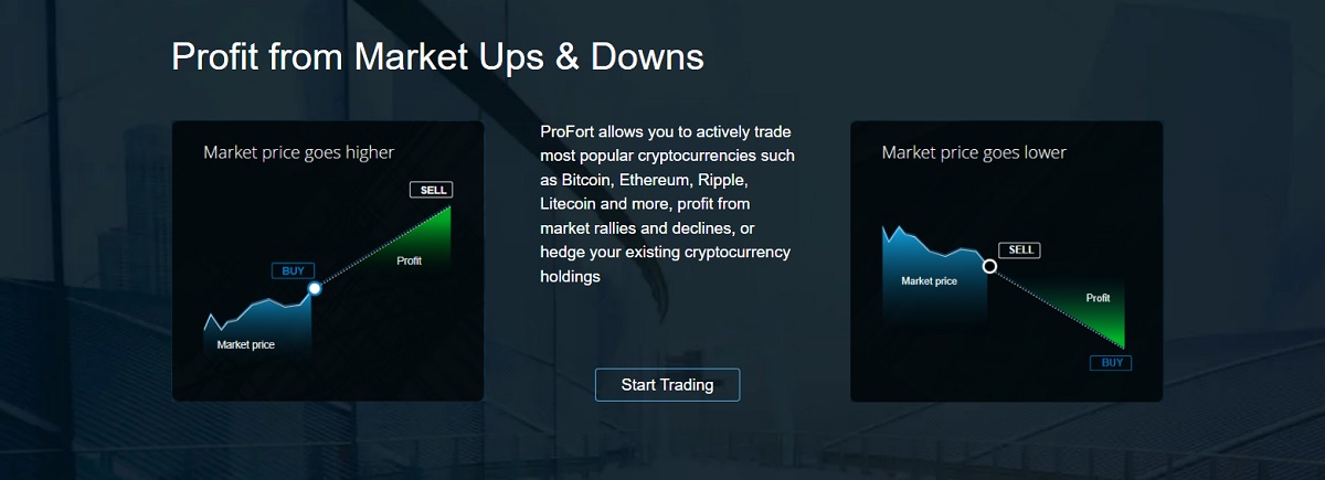 ProFort cryptocurrency trading