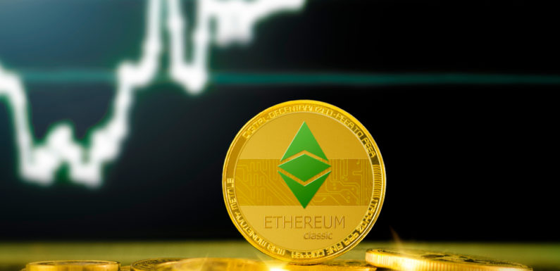 Ethereum Classic (ETC) Gains 55% Weekly; BTC Stops at $23K